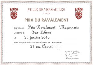 prix du ravalement